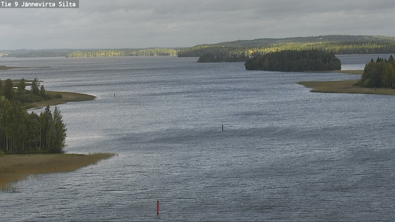 Weather Camera Image Väg 9 Kuopio, Jännevirran silta, Kuopio, Pohjois-Savo