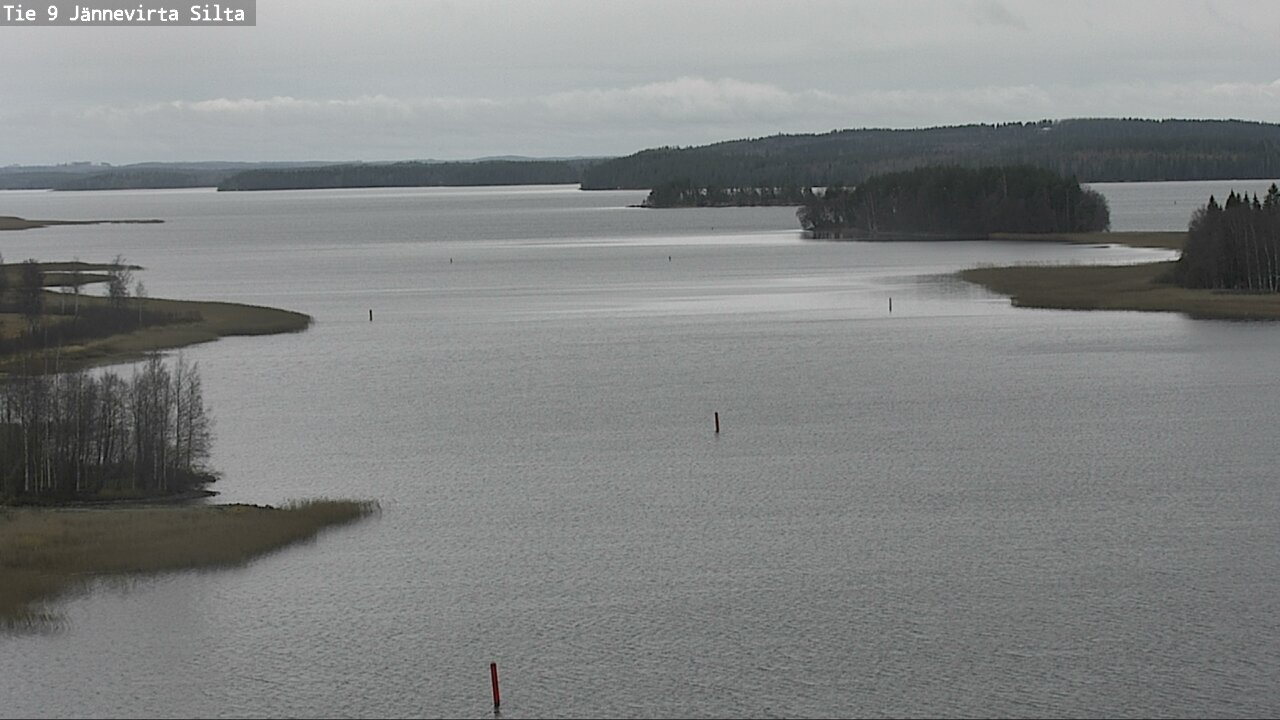 Weather Camera Image Väg 9 Kuopio, Jännevirran silta, Kuopio, Pohjois-Savo