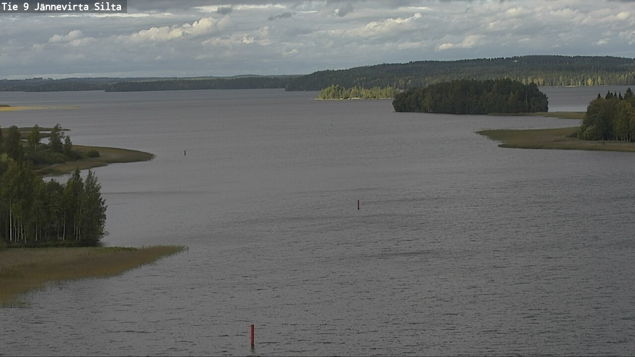 Weather Camera Image Road 9 Kuopio, Jännevirran silta, Kuopio, Pohjois-Savo