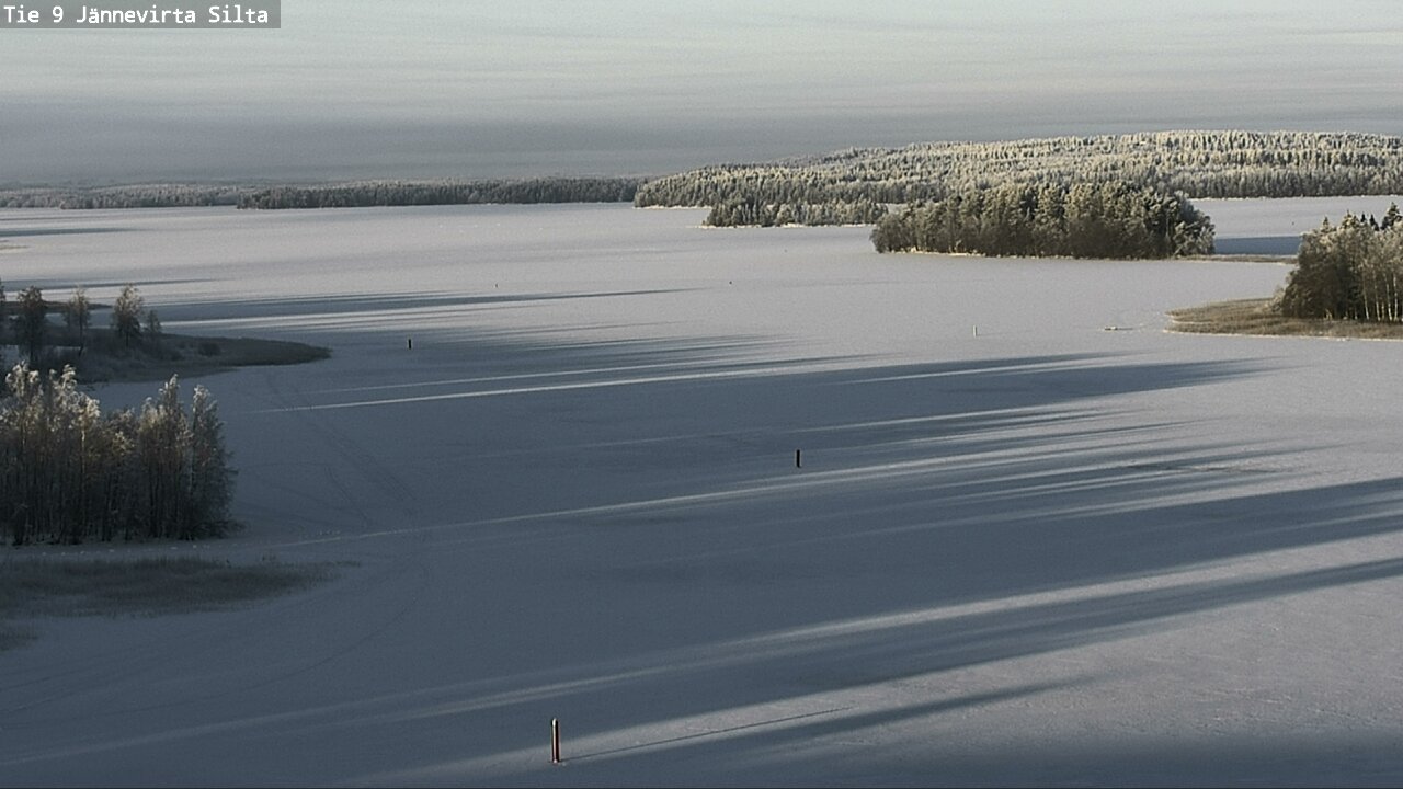Weather Camera Image Väg 9 Kuopio, Jännevirran silta, Kuopio, Pohjois-Savo