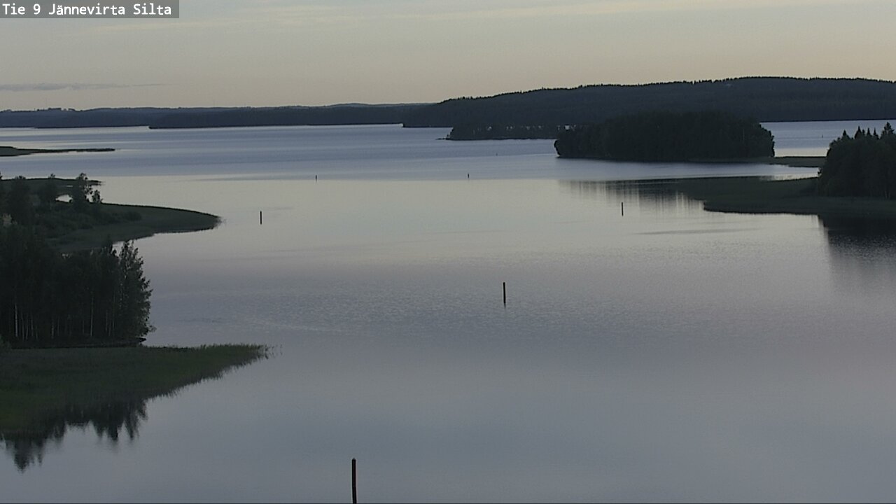 Weather Camera Image Road 9 Kuopio, Jännevirran silta, Kuopio, Pohjois-Savo