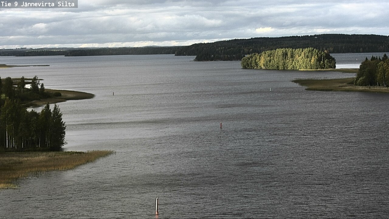 Weather Camera Image Road 9 Kuopio, Jännevirran silta, Kuopio, Pohjois-Savo