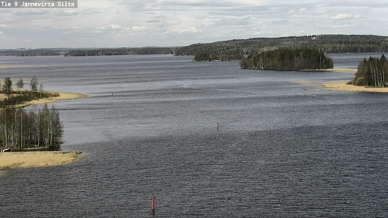 Weather Camera Image Väg 9 Kuopio, Jännevirran silta, Kuopio, Pohjois-Savo