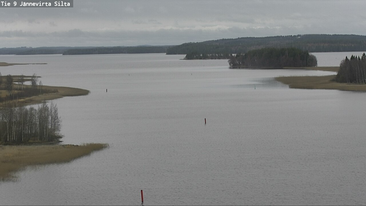 Weather Camera Image Väg 9 Kuopio, Jännevirran silta, Kuopio, Pohjois-Savo