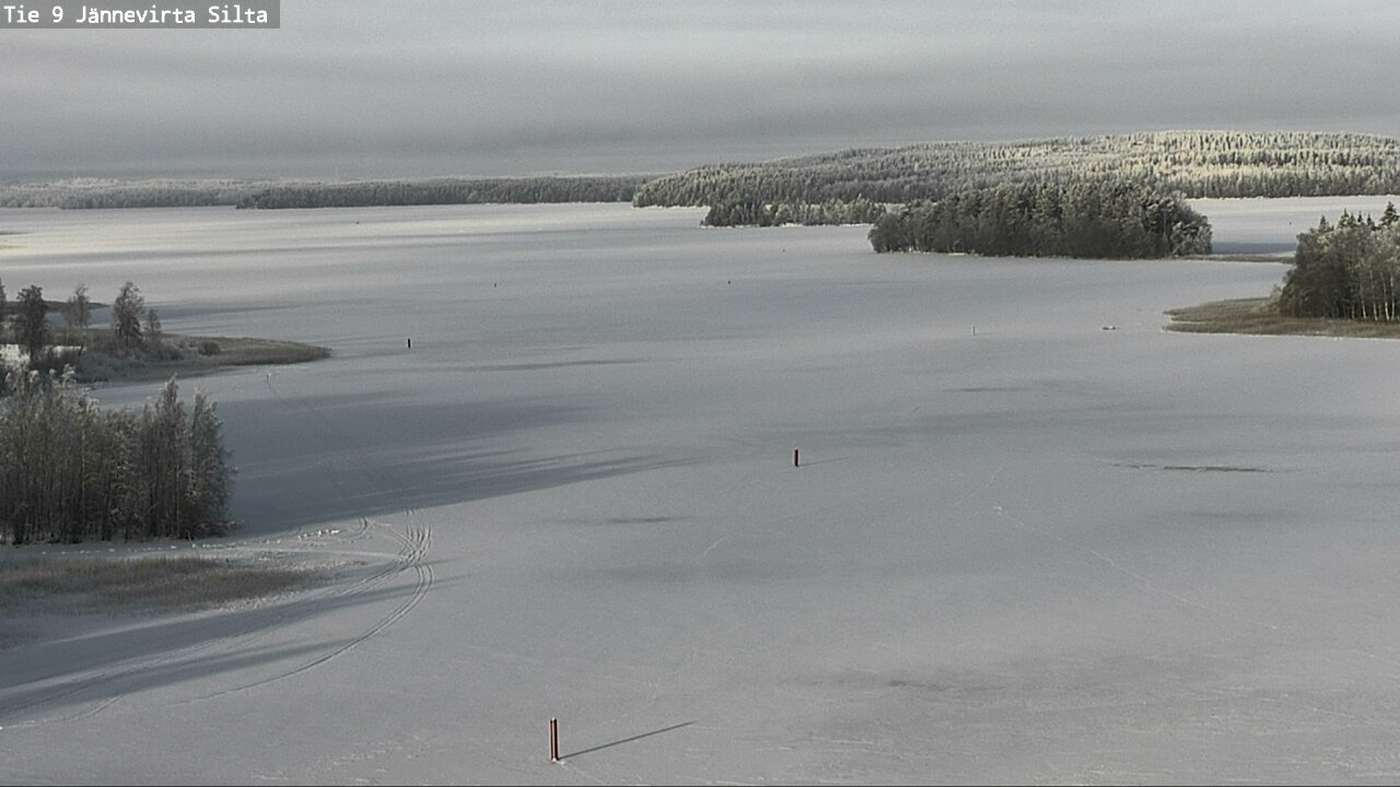 Weather Camera Image Väg 9 Kuopio, Jännevirran silta, Kuopio, Pohjois-Savo