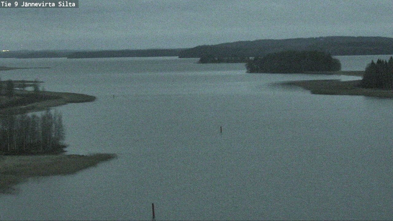 Weather Camera Image Väg 9 Kuopio, Jännevirran silta, Kuopio, Pohjois-Savo