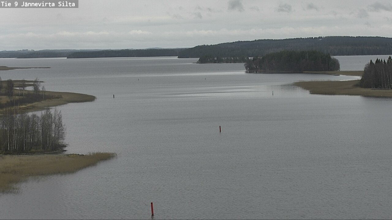 Weather Camera Image Väg 9 Kuopio, Jännevirran silta, Kuopio, Pohjois-Savo