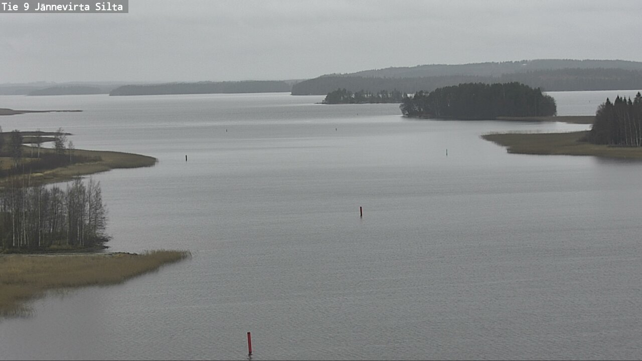 Weather Camera Image Väg 9 Kuopio, Jännevirran silta, Kuopio, Pohjois-Savo