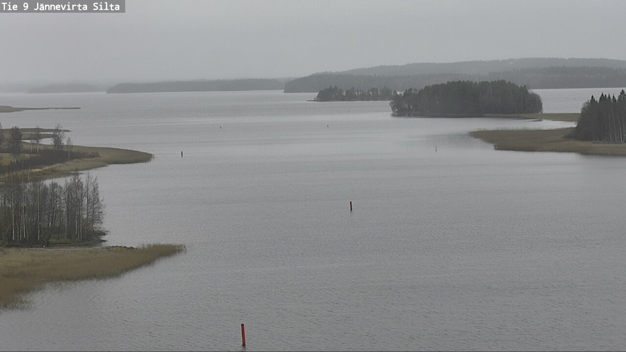 Weather Camera Image Väg 9 Kuopio, Jännevirran silta, Kuopio, Pohjois-Savo