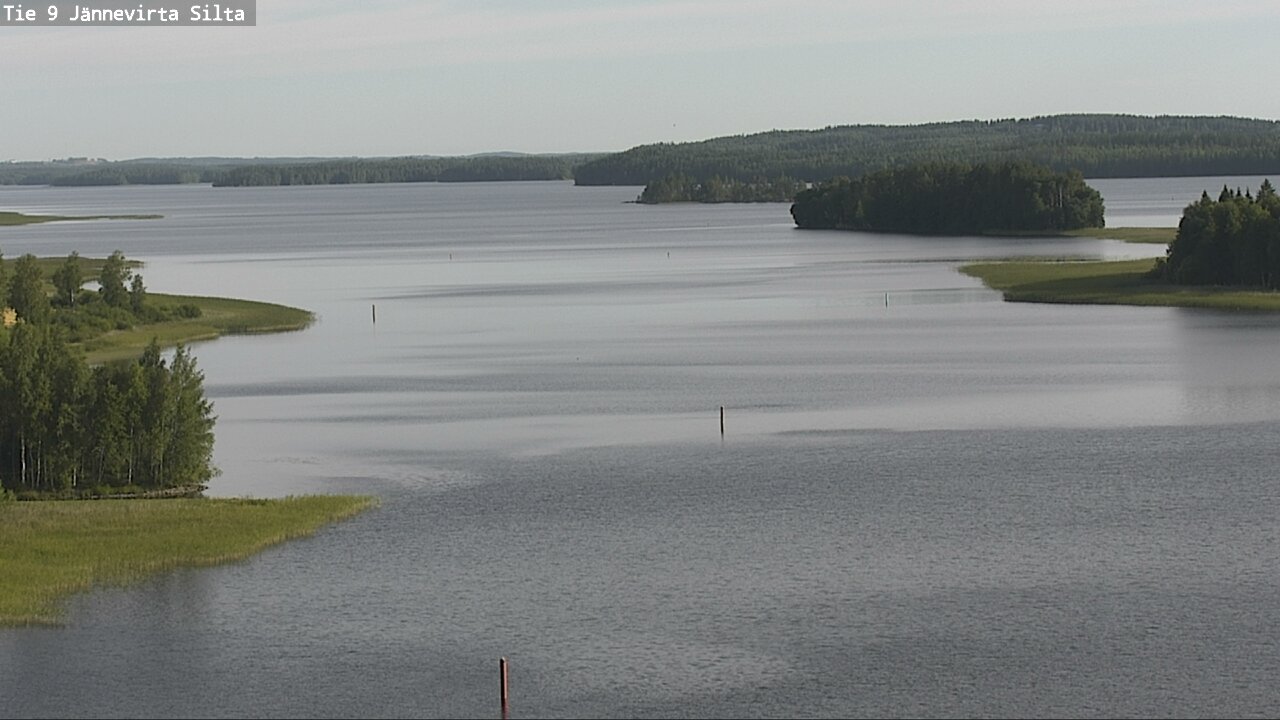 Weather Camera Image Road 9 Kuopio, Jännevirran silta, Kuopio, Pohjois-Savo