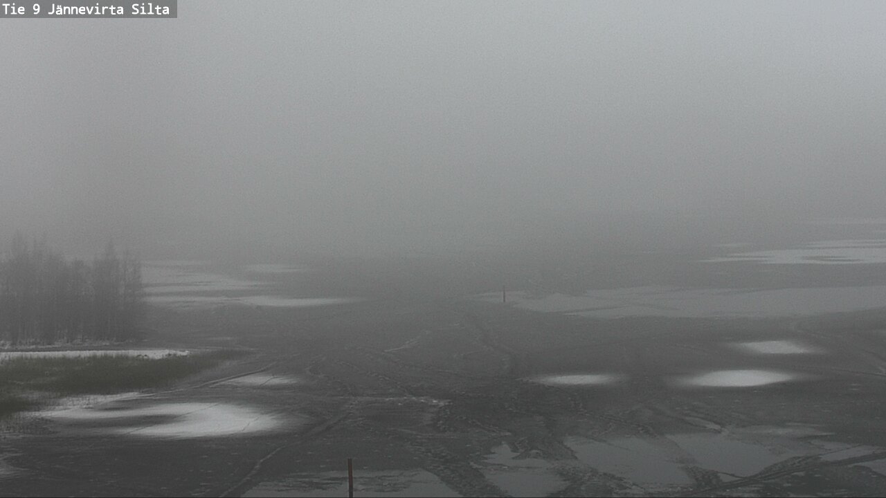 Weather Camera Image Road 9 Kuopio, Jännevirran silta, Kuopio, Pohjois-Savo