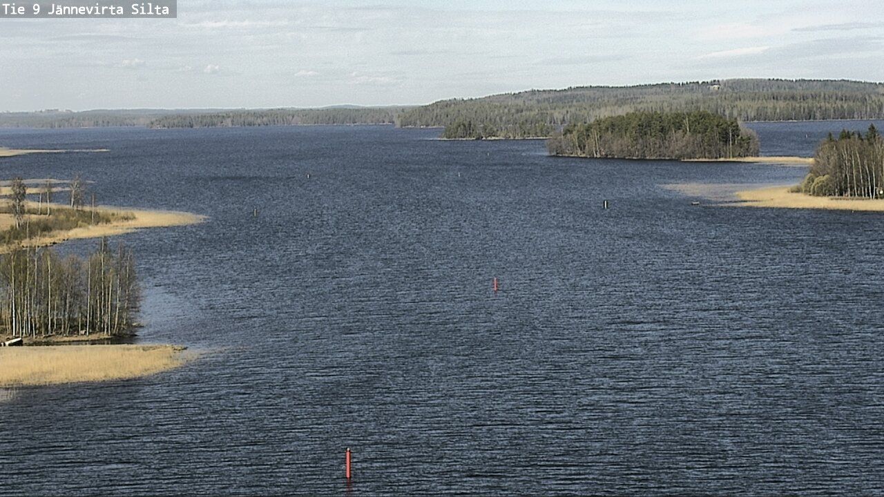 Weather Camera Image Väg 9 Kuopio, Jännevirran silta, Kuopio, Pohjois-Savo