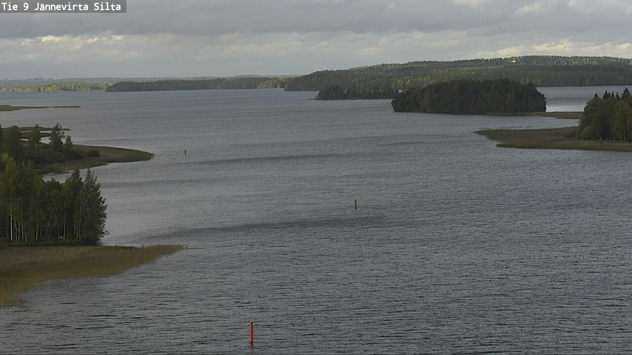 Weather Camera Image Väg 9 Kuopio, Jännevirran silta, Kuopio, Pohjois-Savo