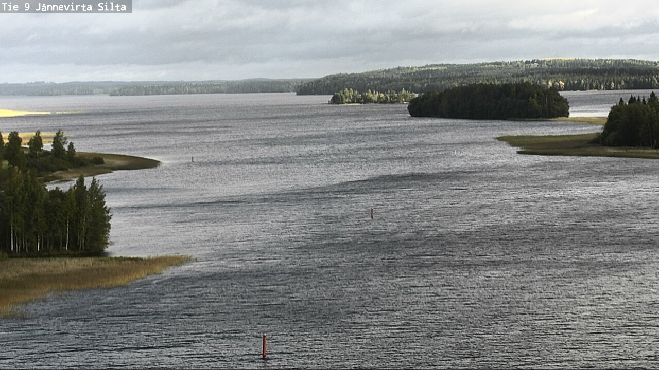 Weather Camera Image Väg 9 Kuopio, Jännevirran silta, Kuopio, Pohjois-Savo