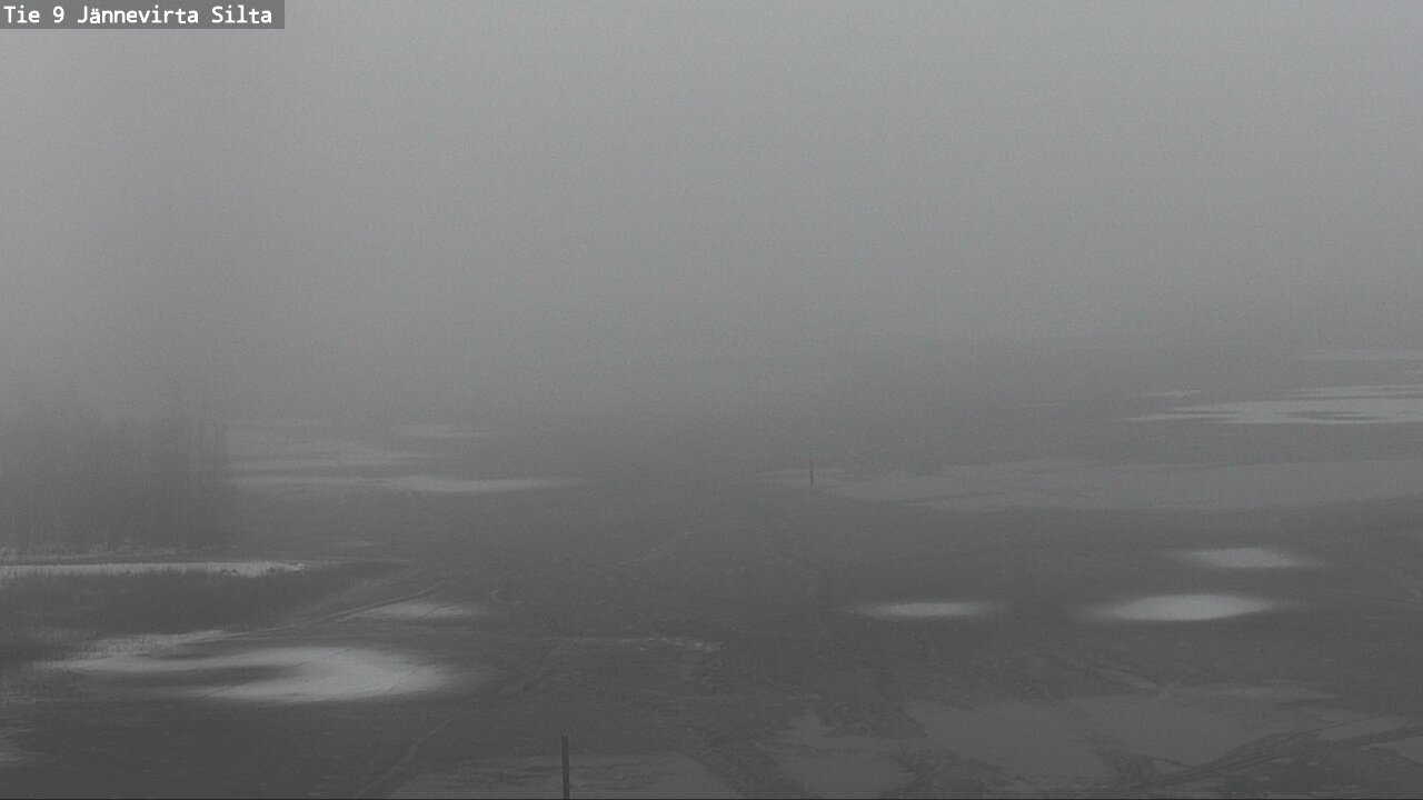 Weather Camera Image Road 9 Kuopio, Jännevirran silta, Kuopio, Pohjois-Savo