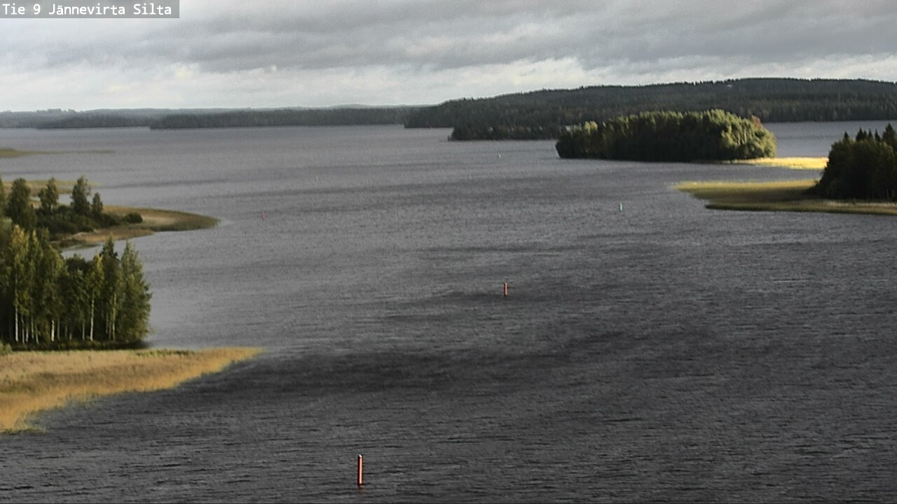 Weather Camera Image Väg 9 Kuopio, Jännevirran silta, Kuopio, Pohjois-Savo