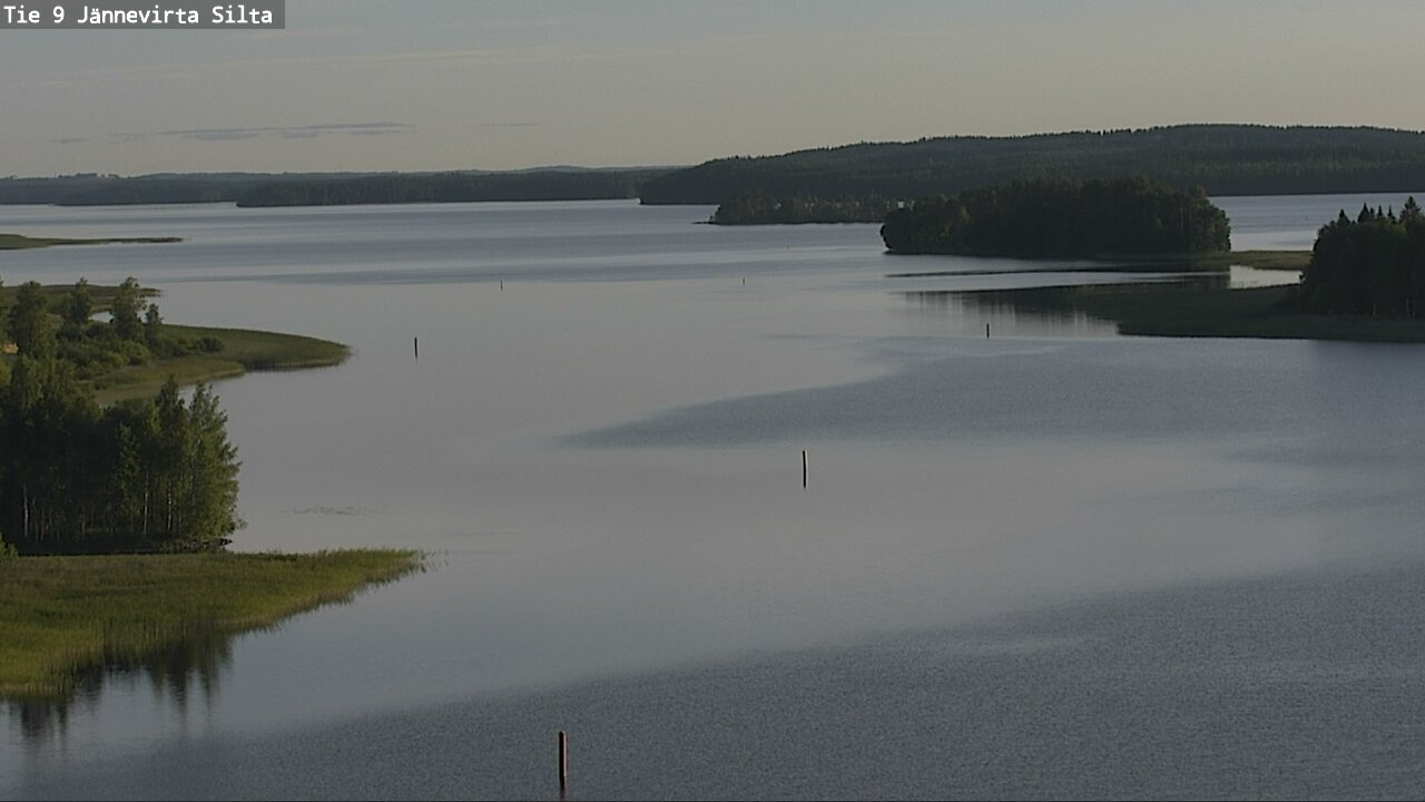 Weather Camera Image Road 9 Kuopio, Jännevirran silta, Kuopio, Pohjois-Savo