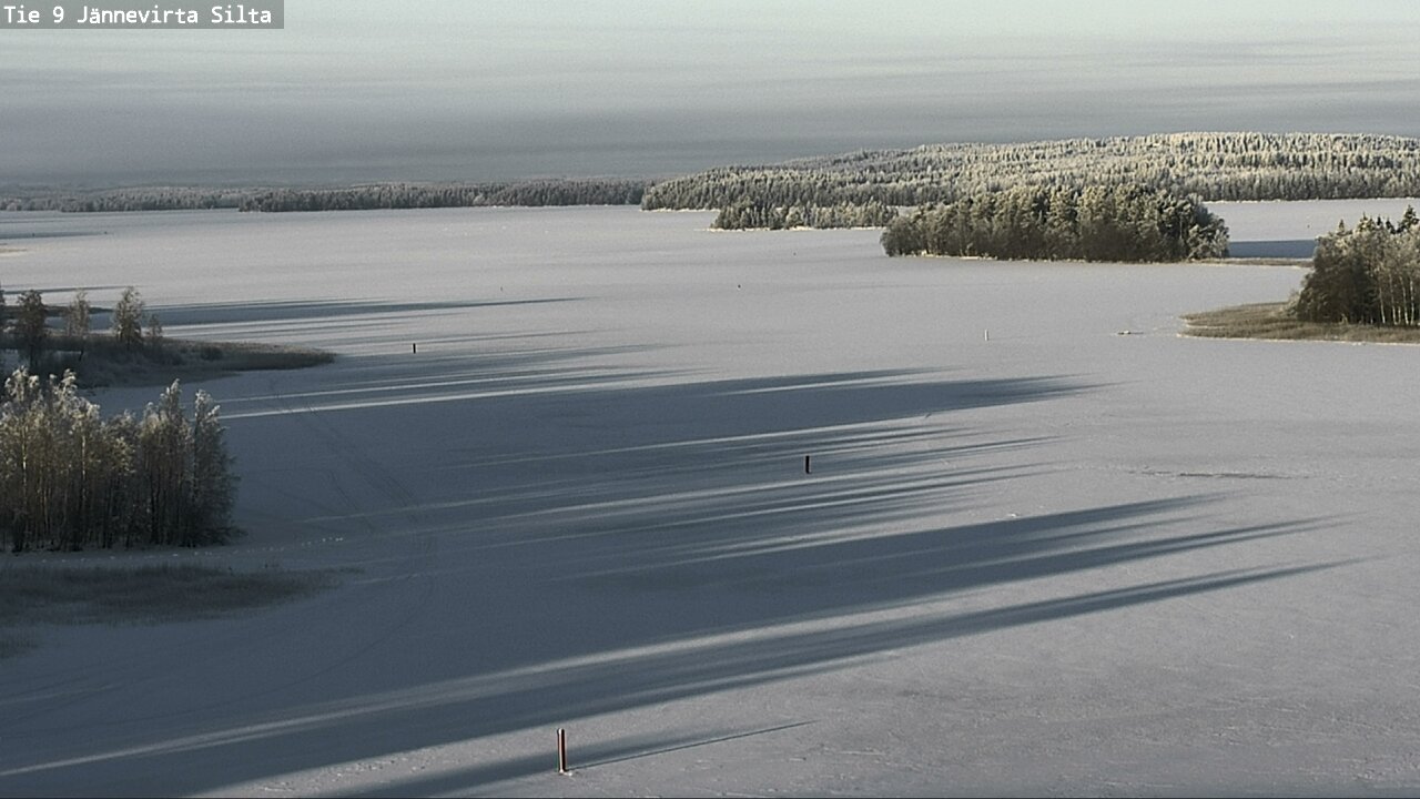 Weather Camera Image Väg 9 Kuopio, Jännevirran silta, Kuopio, Pohjois-Savo