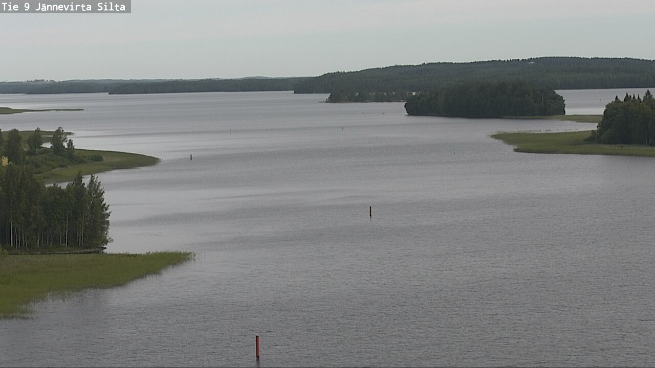 Weather Camera Image Väg 9 Kuopio, Jännevirran silta, Kuopio, Pohjois-Savo
