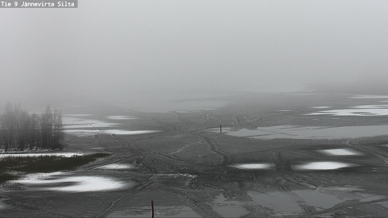 Weather Camera Image Road 9 Kuopio, Jännevirran silta, Kuopio, Pohjois-Savo