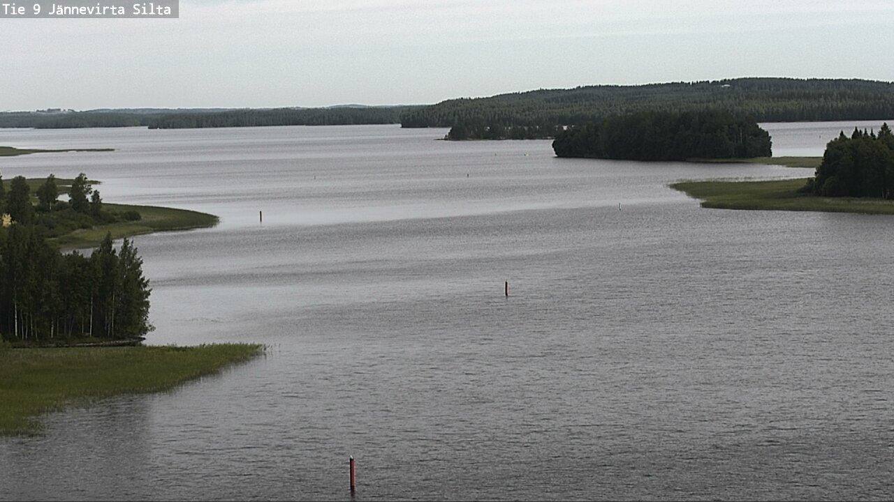 Weather Camera Image Väg 9 Kuopio, Jännevirran silta, Kuopio, Pohjois-Savo