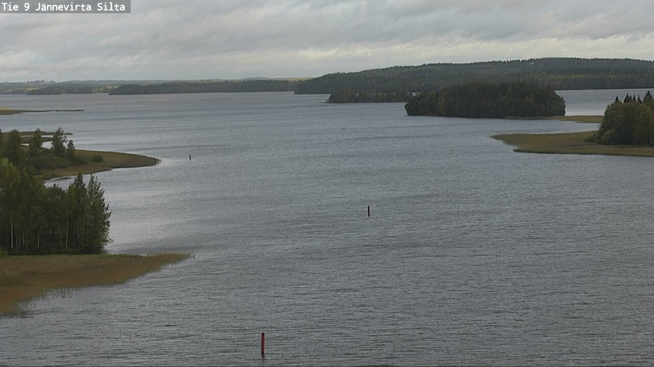 Weather Camera Image Väg 9 Kuopio, Jännevirran silta, Kuopio, Pohjois-Savo