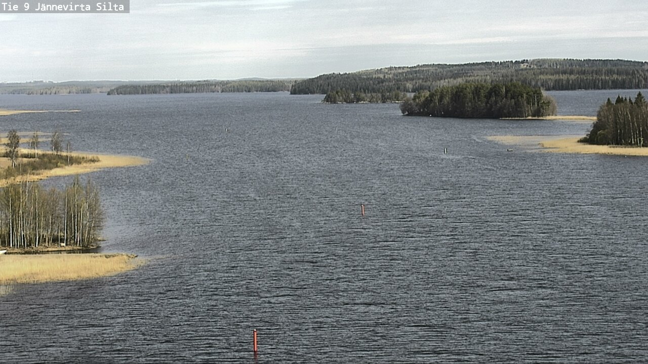 Weather Camera Image Road 9 Kuopio, Jännevirran silta, Kuopio, Pohjois-Savo