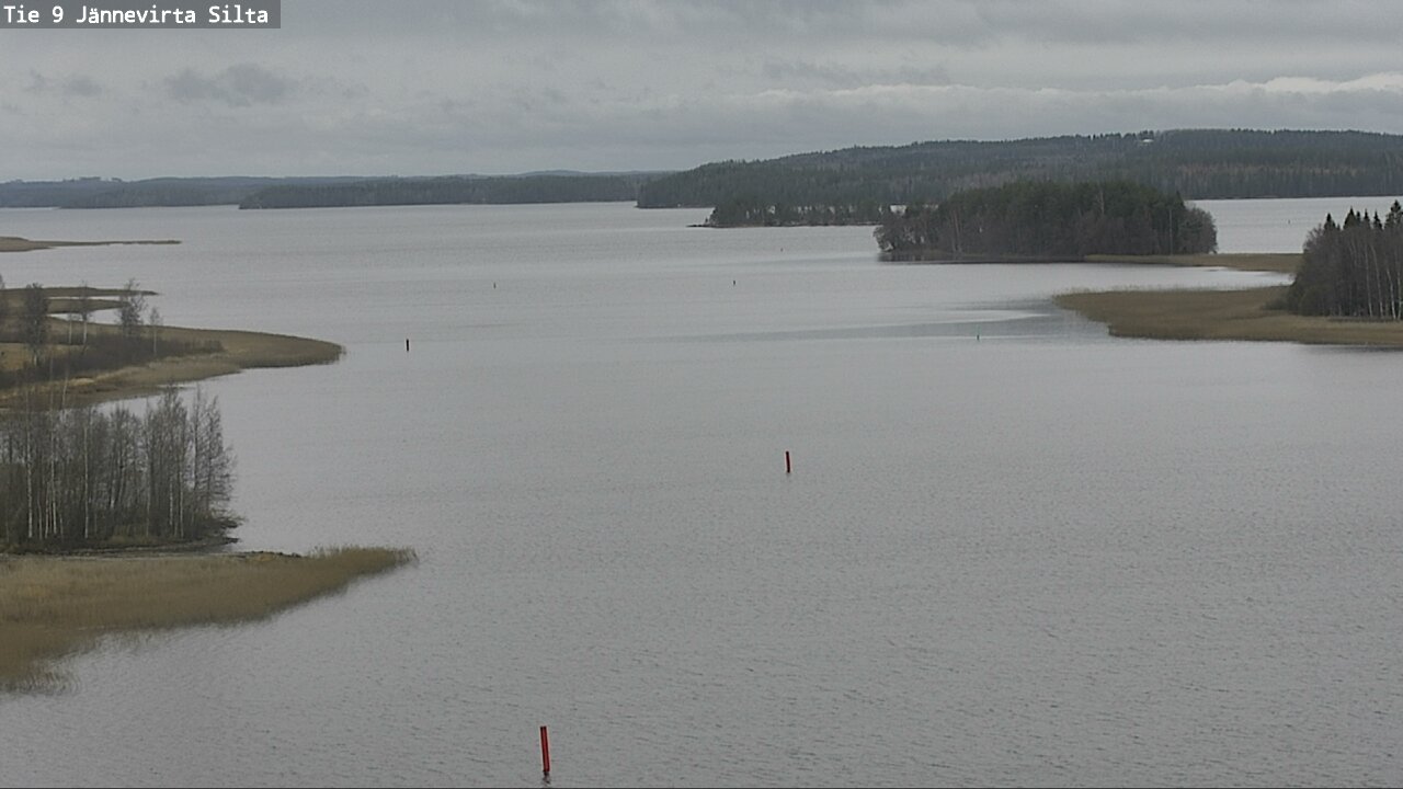 Weather Camera Image Väg 9 Kuopio, Jännevirran silta, Kuopio, Pohjois-Savo