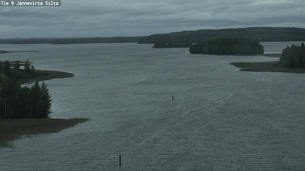 Weather Camera Image Väg 9 Kuopio, Jännevirran silta, Kuopio, Pohjois-Savo