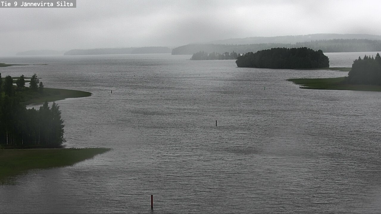 Weather Camera Image Road 9 Kuopio, Jännevirran silta, Kuopio, Pohjois-Savo