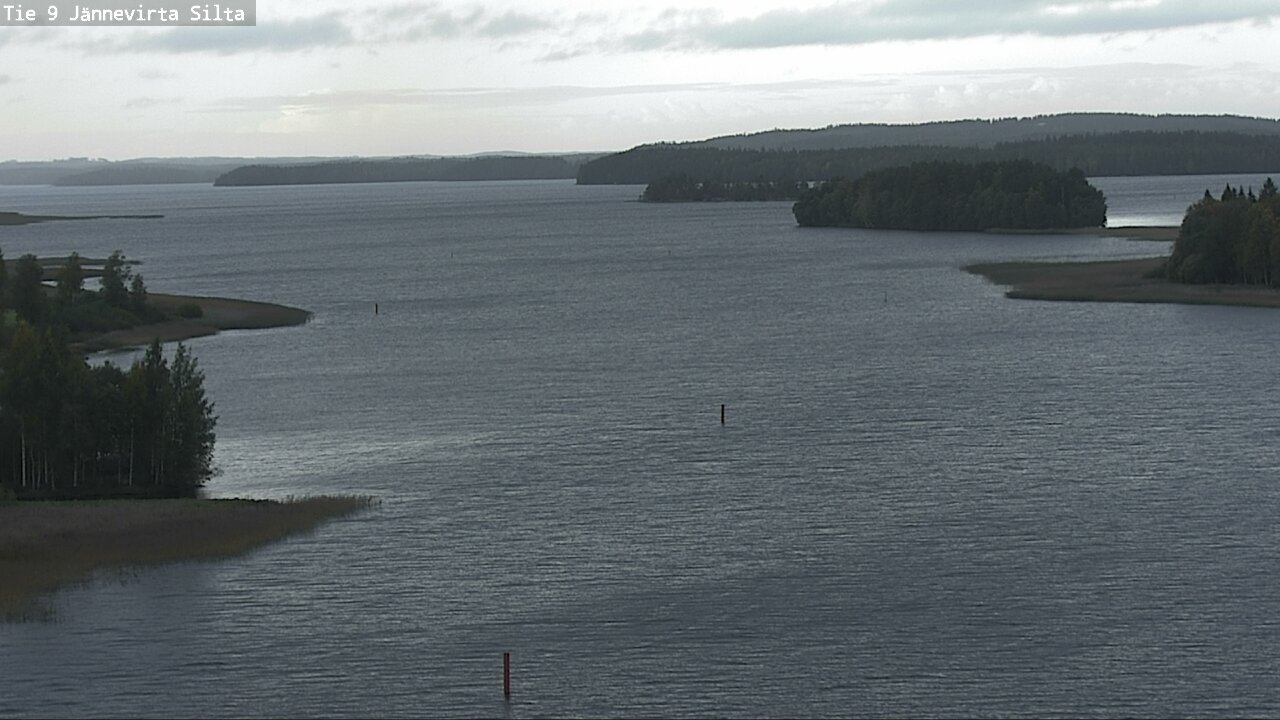 Weather Camera Image Väg 9 Kuopio, Jännevirran silta, Kuopio, Pohjois-Savo