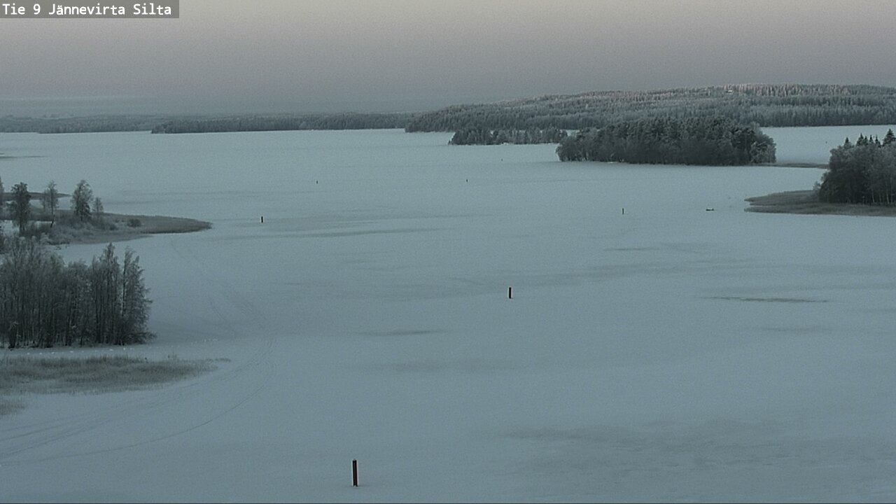 Weather Camera Image Väg 9 Kuopio, Jännevirran silta, Kuopio, Pohjois-Savo