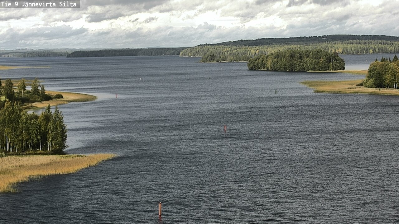 Weather Camera Image Väg 9 Kuopio, Jännevirran silta, Kuopio, Pohjois-Savo
