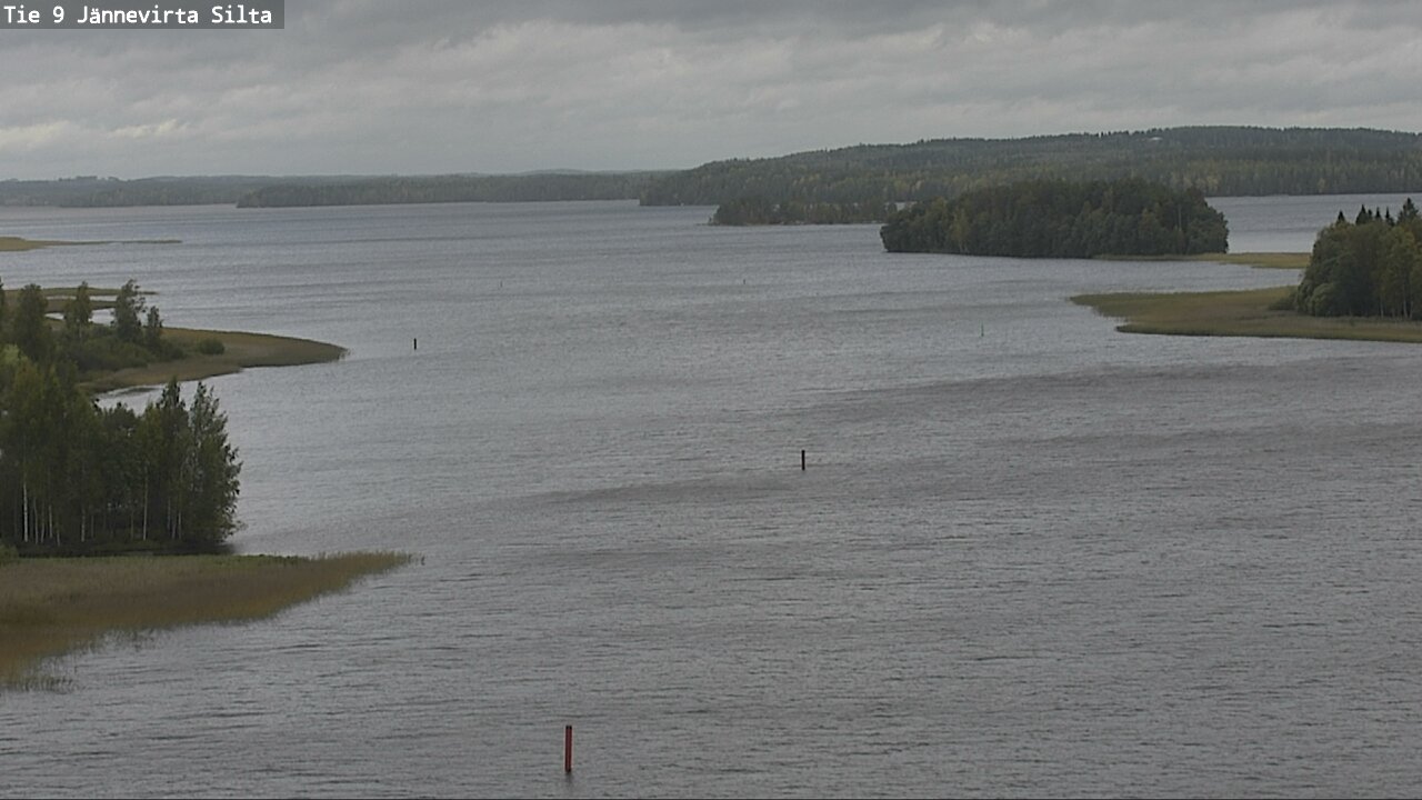 Weather Camera Image Väg 9 Kuopio, Jännevirran silta, Kuopio, Pohjois-Savo