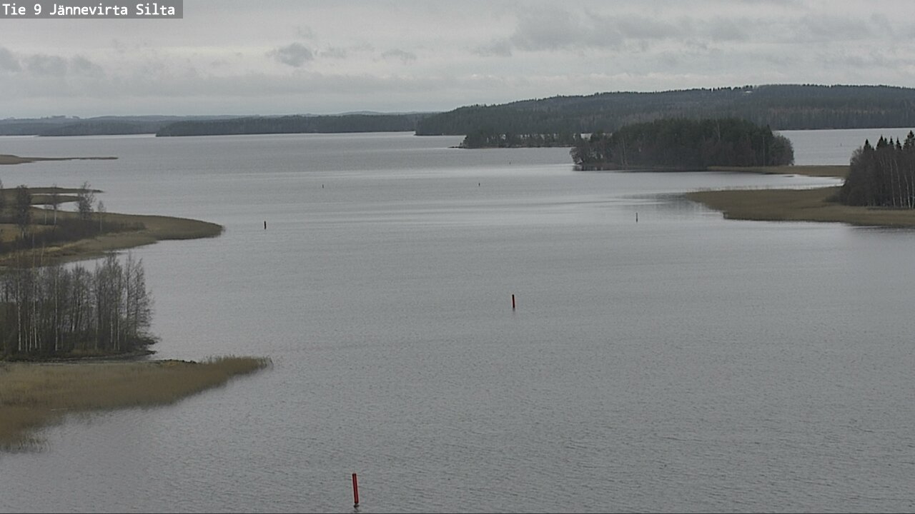 Weather Camera Image Väg 9 Kuopio, Jännevirran silta, Kuopio, Pohjois-Savo
