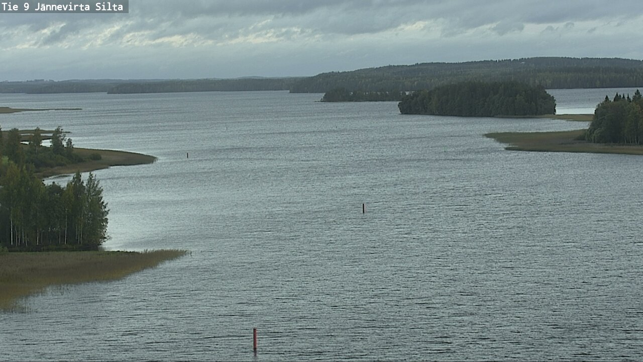 Weather Camera Image Väg 9 Kuopio, Jännevirran silta, Kuopio, Pohjois-Savo