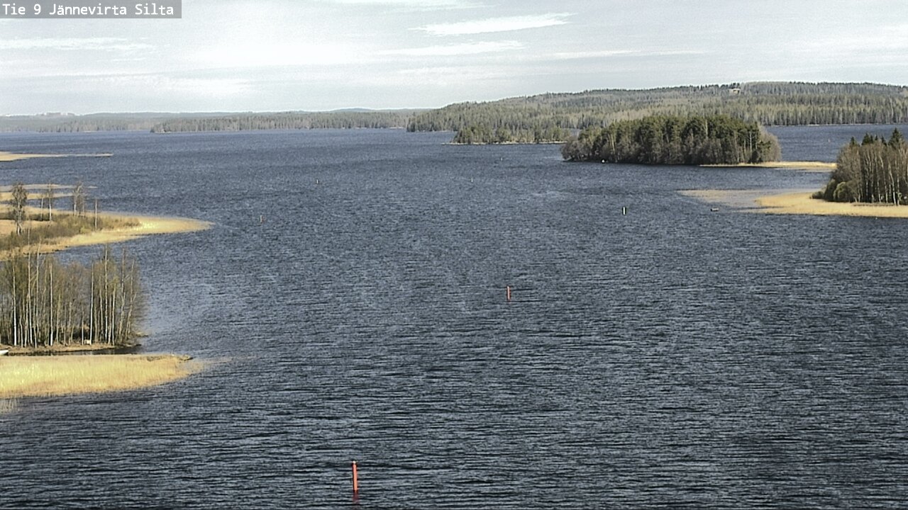 Weather Camera Image Road 9 Kuopio, Jännevirran silta, Kuopio, Pohjois-Savo