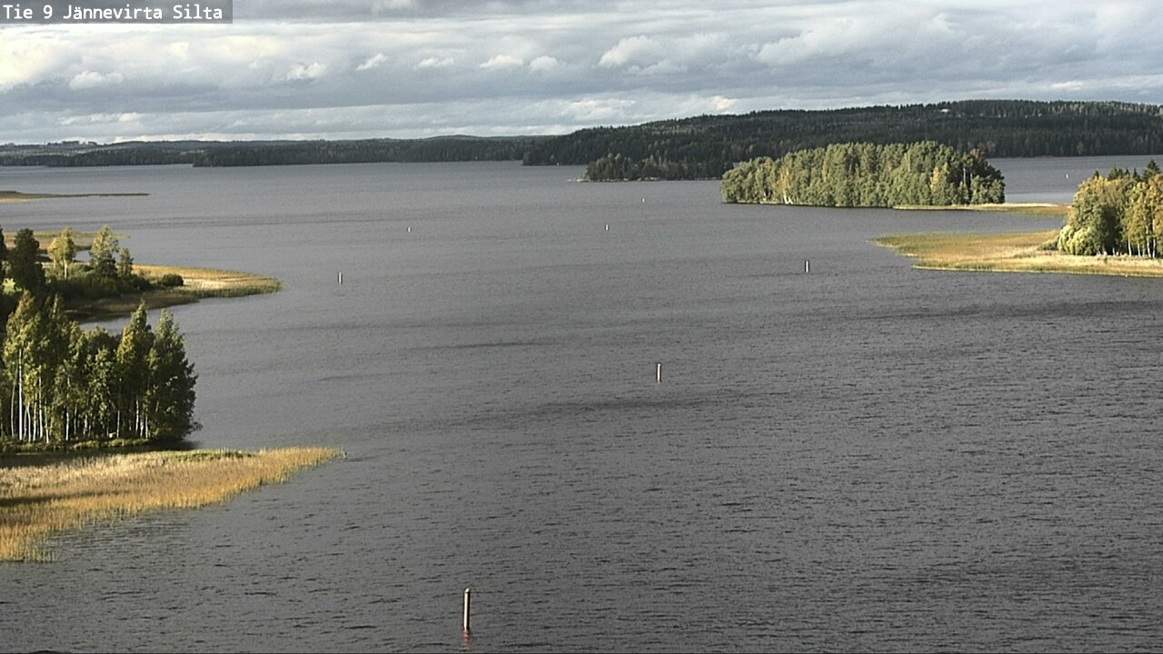 Weather Camera Image Road 9 Kuopio, Jännevirran silta, Kuopio, Pohjois-Savo