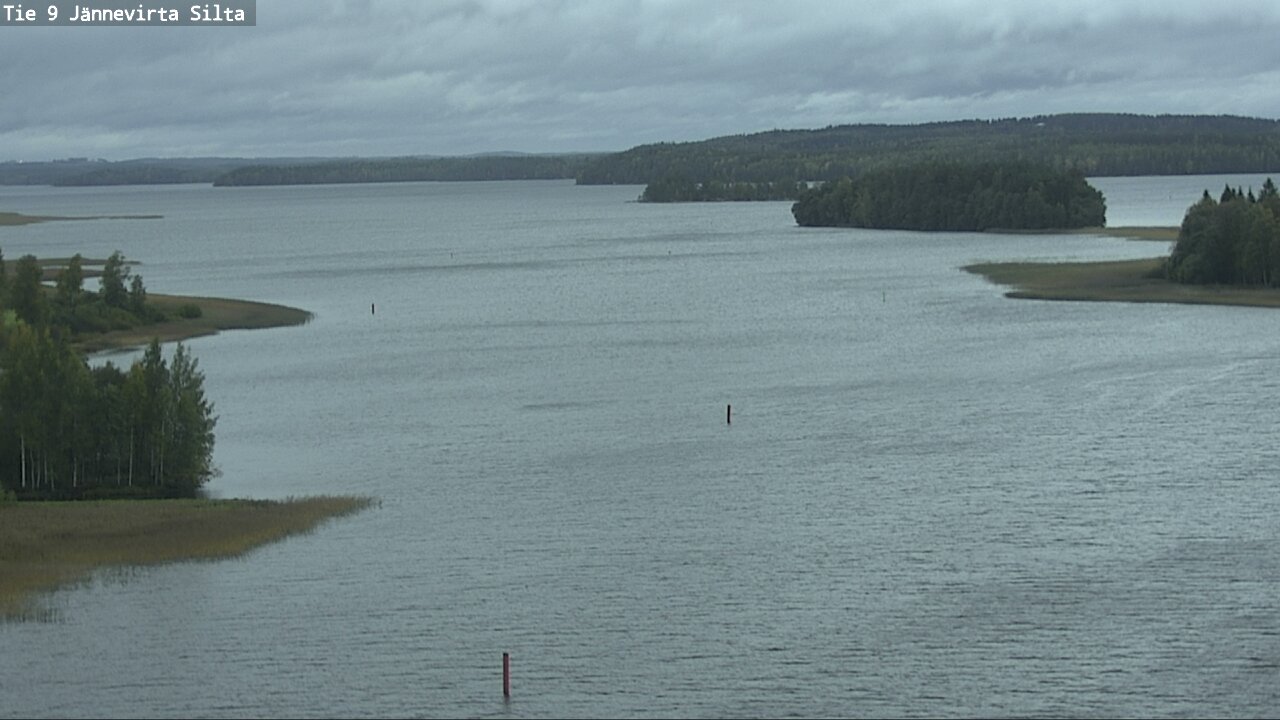 Weather Camera Image Väg 9 Kuopio, Jännevirran silta, Kuopio, Pohjois-Savo