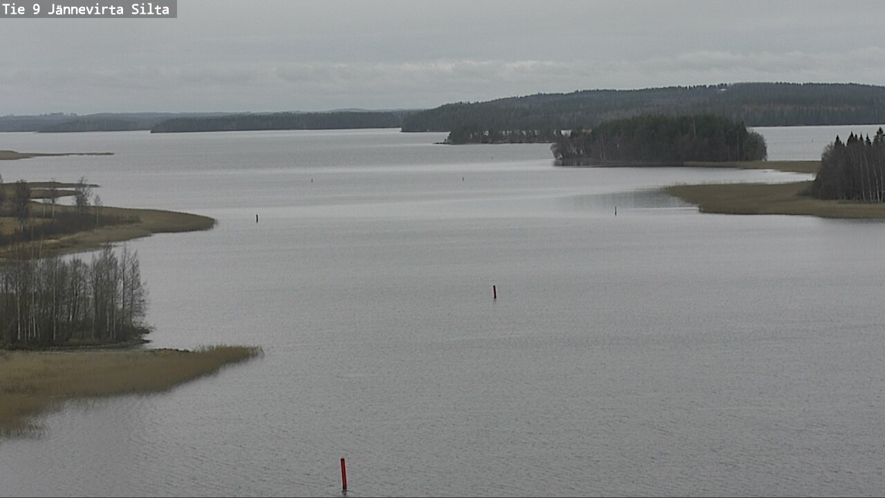 Weather Camera Image Väg 9 Kuopio, Jännevirran silta, Kuopio, Pohjois-Savo