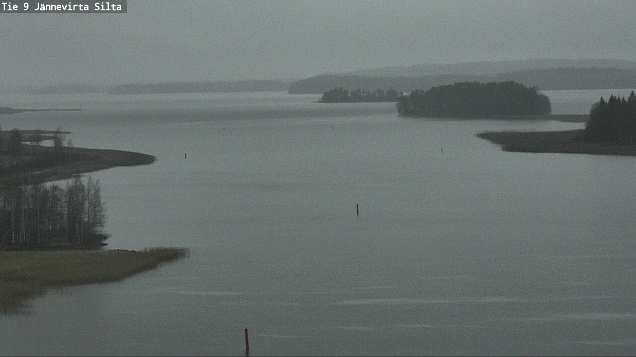Weather Camera Image Väg 9 Kuopio, Jännevirran silta, Kuopio, Pohjois-Savo