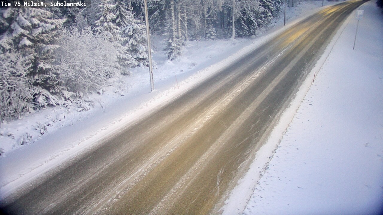Kelikamerat Kuva Tie 75 Nilsiä, Suholanmäki, Kuopio, Pohjois-Savo