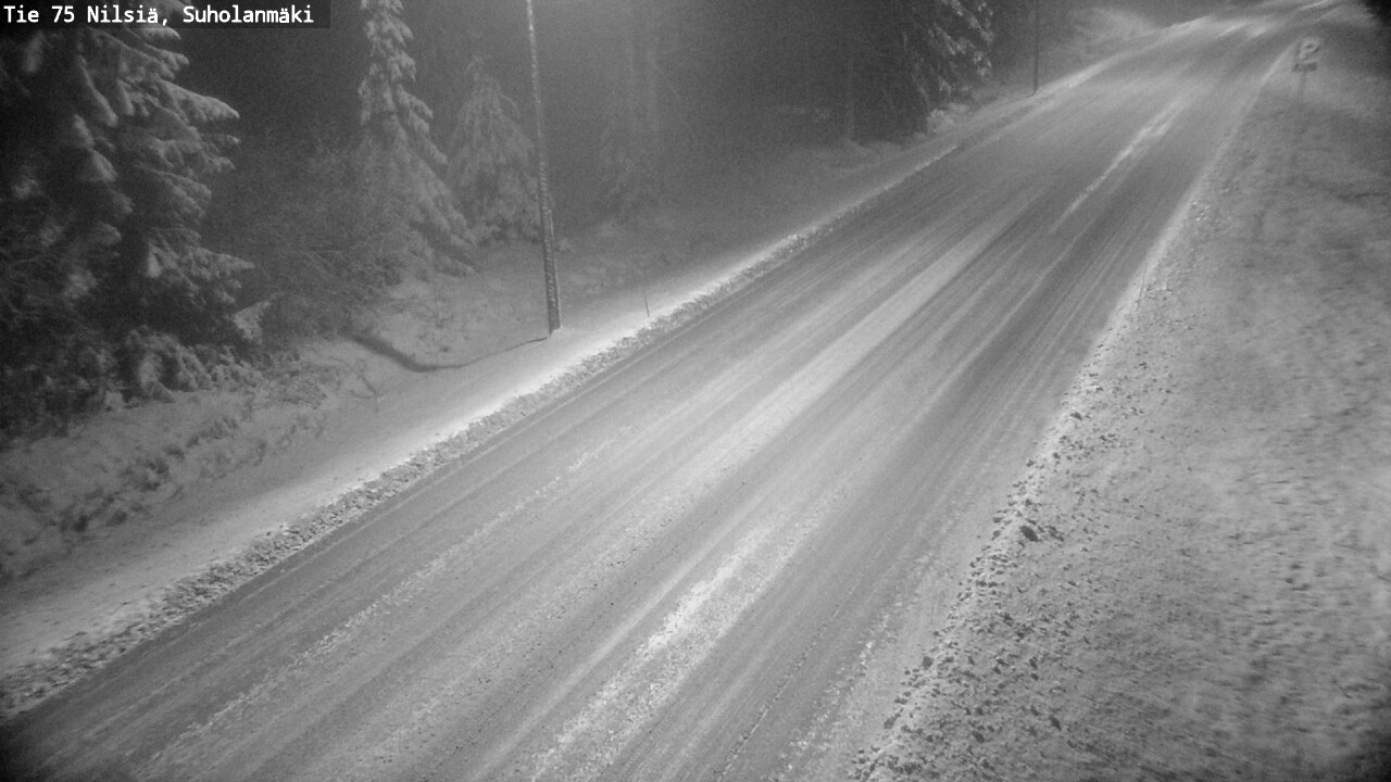 Weather Camera Image Road 75 Nilsiä, Suholanmäki, Kuopio, Pohjois-Savo