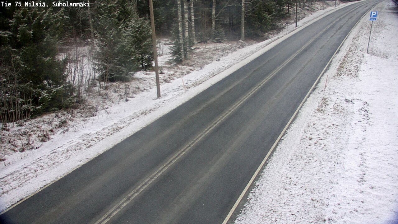 Kelikamerat Kuva Tie 75 Nilsiä, Suholanmäki, Kuopio, Pohjois-Savo