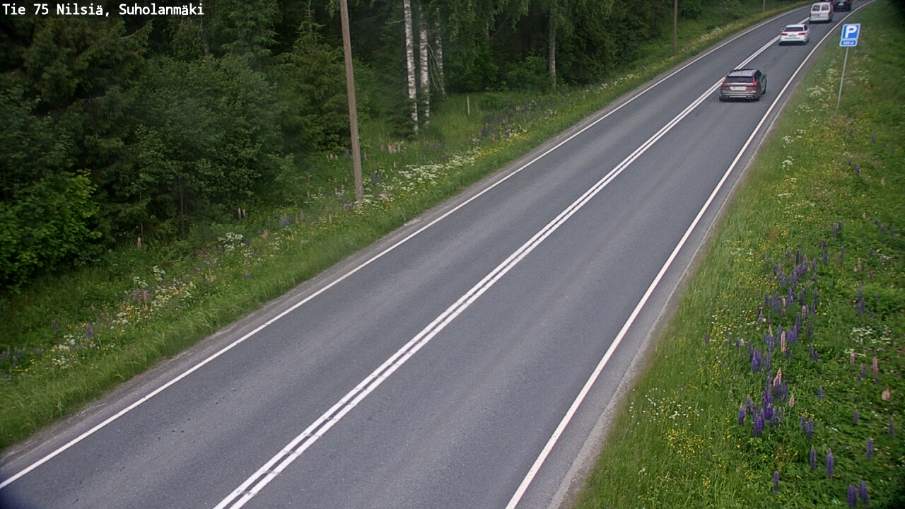 Kelikamerat Kuva Tie 75 Nilsiä, Suholanmäki, Kuopio, Pohjois-Savo