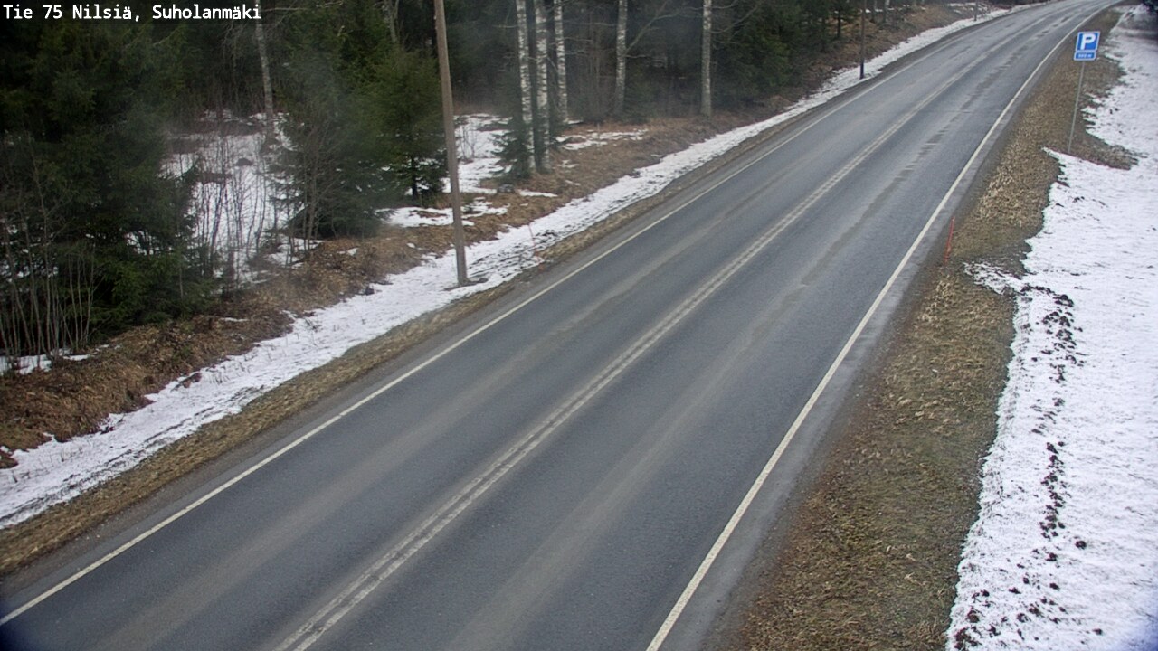 Kelikamerat Kuva Tie 75 Nilsiä, Suholanmäki, Kuopio, Pohjois-Savo