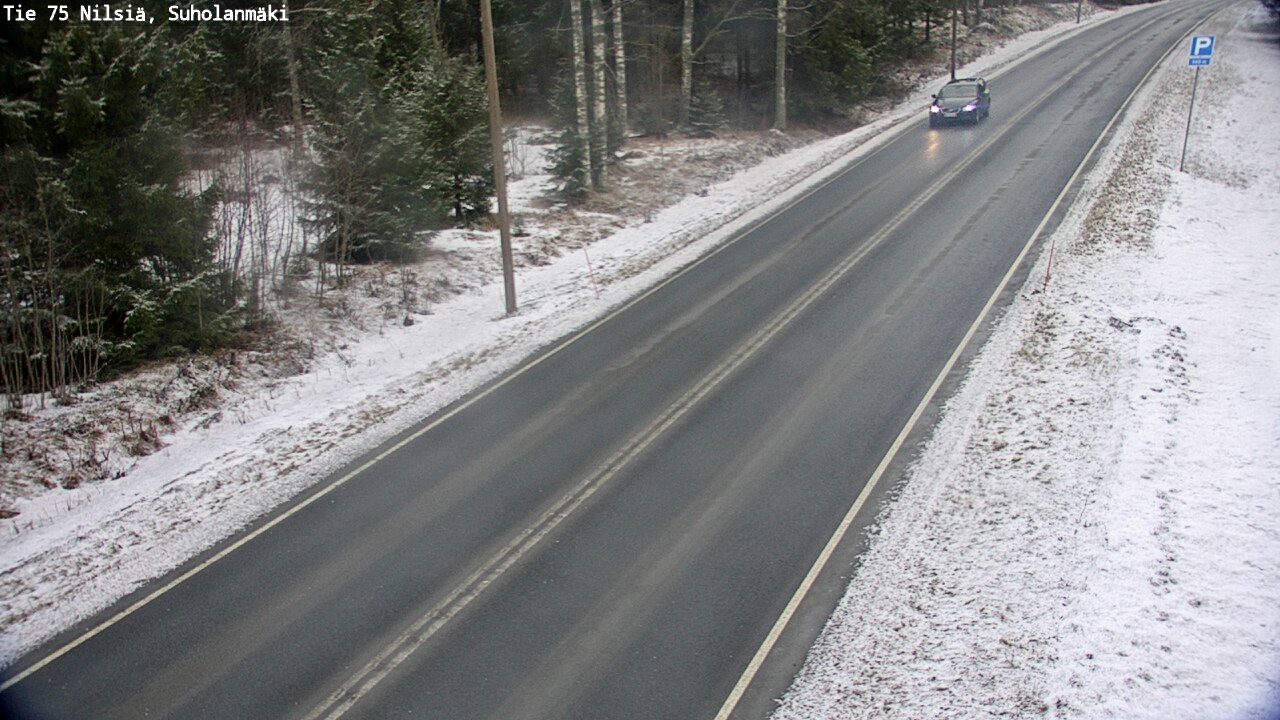 Kelikamerat Kuva Tie 75 Nilsiä, Suholanmäki, Kuopio, Pohjois-Savo