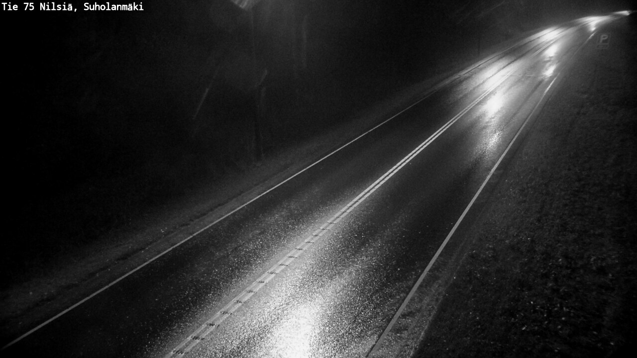 Weather Camera Image Road 75 Nilsiä, Suholanmäki, Kuopio, Pohjois-Savo