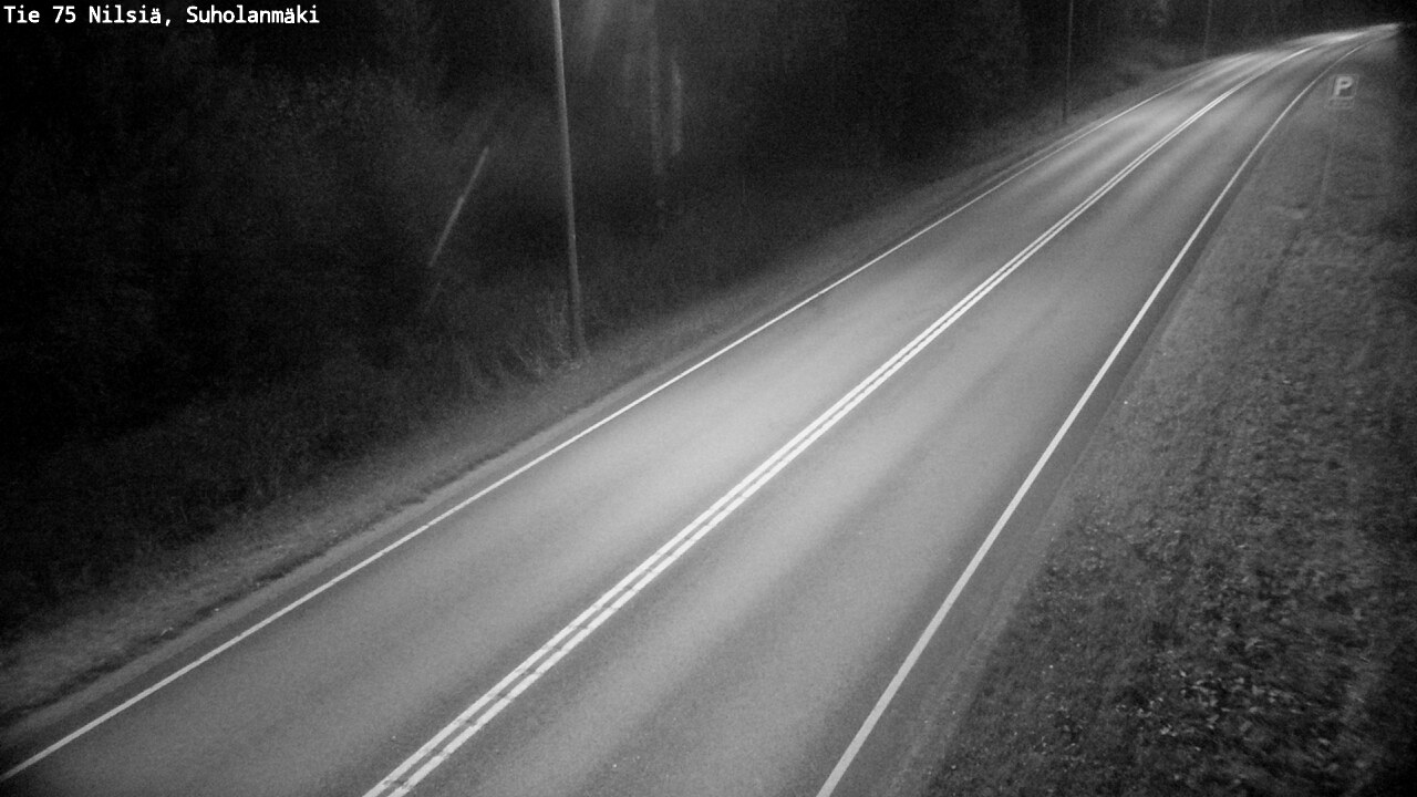 Weather Camera Image Road 75 Nilsiä, Suholanmäki, Kuopio, Pohjois-Savo