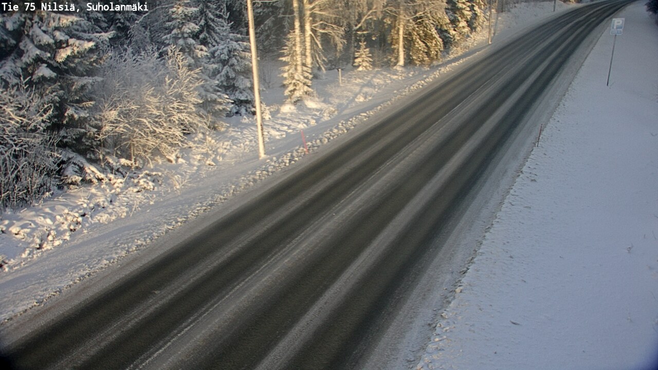Kelikamerat Kuva Tie 75 Nilsiä, Suholanmäki, Kuopio, Pohjois-Savo